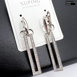 Сережки Xuping 10721 (розмір 4,3 см.)
